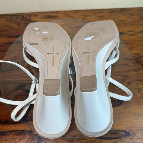 Dolce Vita Gemini Wedges - ivory leather - size 12 - Picture 16 of 16